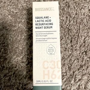 Biossance - Squalane + 10% Lactic Acid Resurfacing Night Serum